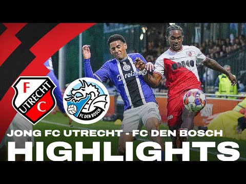 Jong FC Utrecht 0-2 FC Den Bosch 