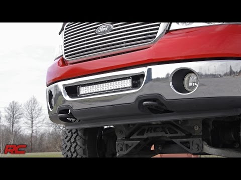 2006-2008 Ford F-150 20-inch LED Light Bar Bumper Mount by Rough Country