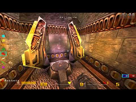 Quake 3 OSP: KvaZaR vs. unKind (maloy) - bloodrun Q3A