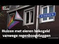 Uit solidariteit hebben buurtbewoners ook Pride-vlaggen uitgehangen | RTV Utrecht