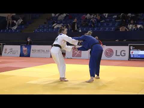 Jovana Rogić CZB Neda Ostojić OJK 1:0 -57kg #PrvenstvoSrbijeSeniori2021