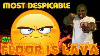 MINIONS: FLOOR IS LAVA BRAIN BREAK! Exercise  Gonoodle alternative movement activity. Just Dance