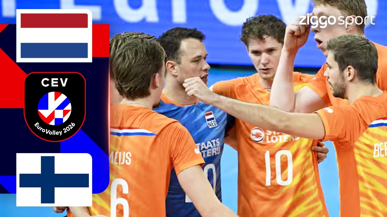 ALLES OF NIETS IN BESLISSENDE KRACHTMETING!!! 🥵🇳🇱 | Nederland vs Finland | EK Volleybal Mannen 2026