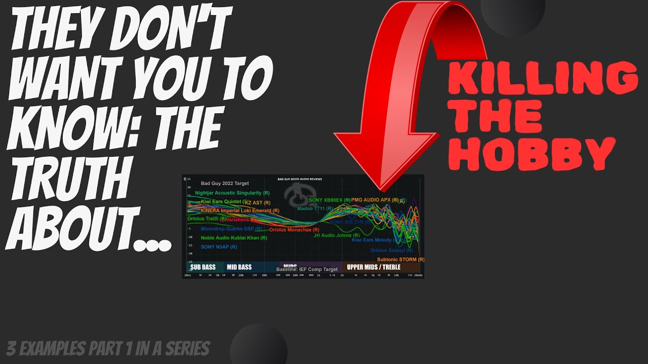 Frequency response graphs are murdering the Hobby
