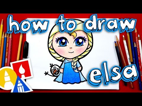 How To Draw Elsa **NEW**