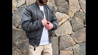 IS THIS THE BEST BOMBER JACKET (Alpha Industries MA-1 Heritage bomber jacket)