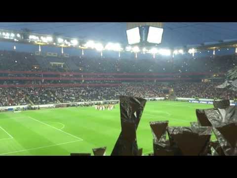 Eintracht Frankfurt - FK Qarabağ Ağdam 29.08.2013 Fan Choreographie
