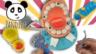 ⭕ Play Doh Doktor Wackelzahn deutsch - Play Doh Knete Zahnarzt spielen - ausgepackt und angespielt