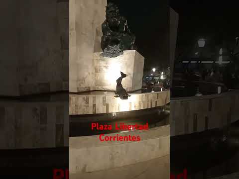 Plaza Libertad Corrientes Remodelacion terminada