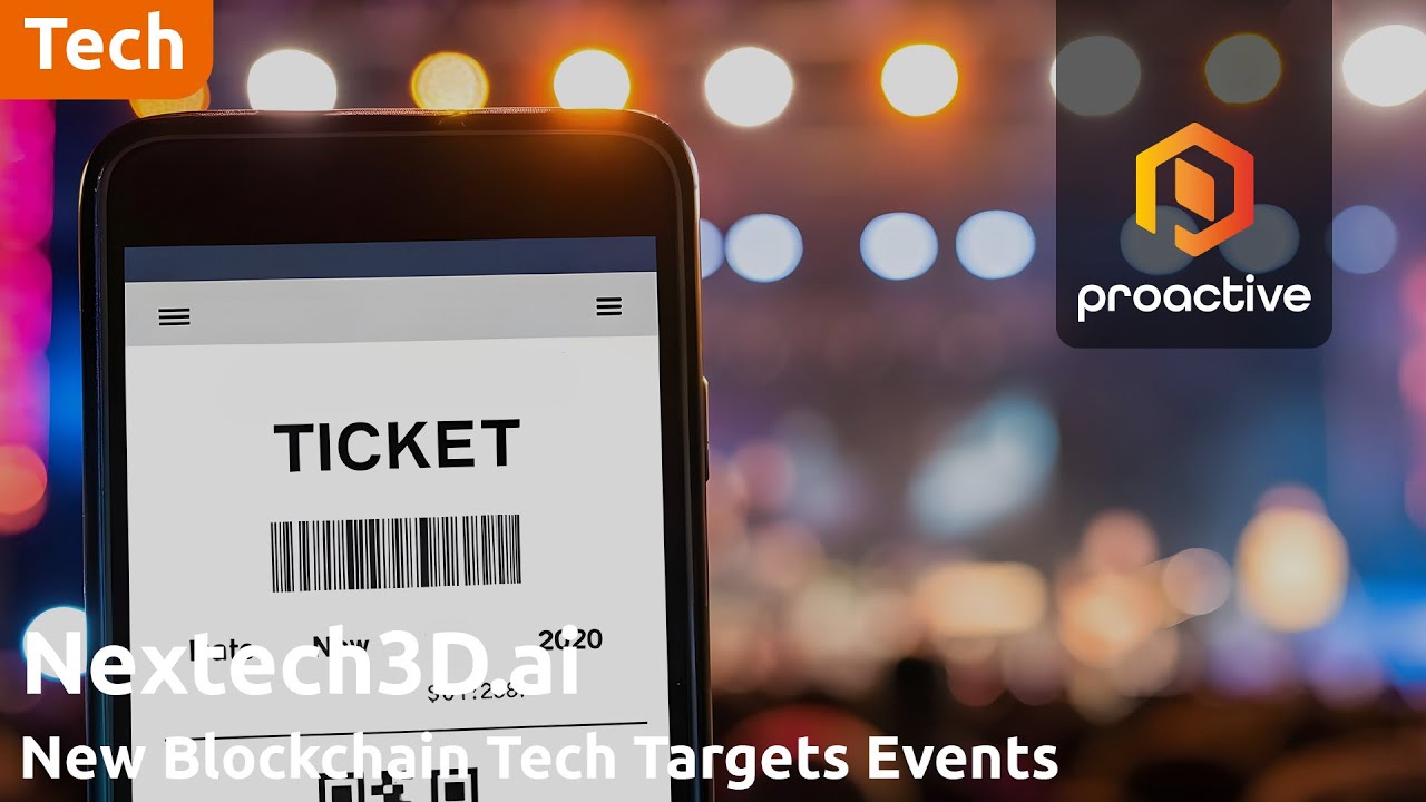 Nextech3D.ai unveils Blockchain ticketing platform with Event-Token, targeting Q4 2025 launch