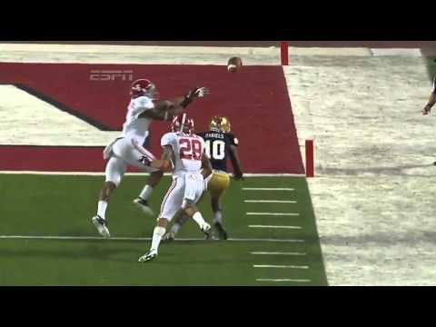 2013 BCS National Championship Clinton-Dix Interception