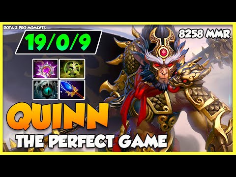 QUINN Mid Monkey King - The PERFECT MK game - Dota 2 Pro Moments