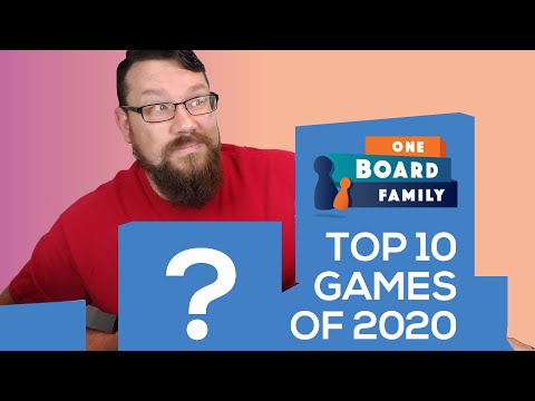 One Board Family's Top 10 Games of 2020