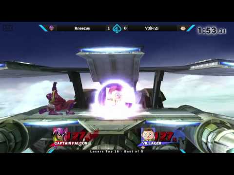 Gambit April Losers Top 16 - Kneezus (Captain Falcon) vs V3|FrZi (Villager)