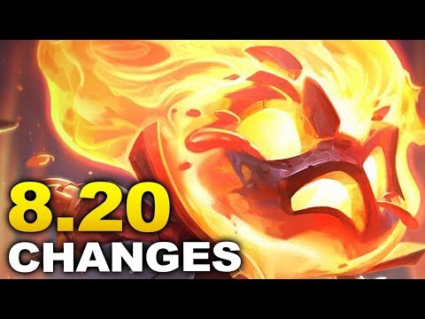 All new changes coming in Patch 8.20