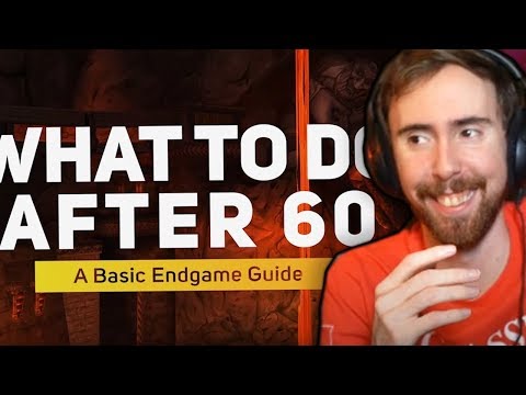Asmongold's Reaction to What to Do After Hitting 60?! (Classic WoW) by Platinum WoW