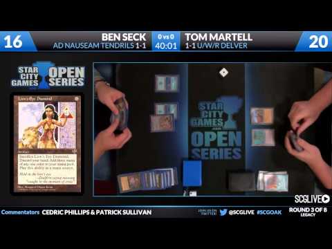 SCGOAK - Legacy - Round 3 - Tom Martell vs Ben Seck