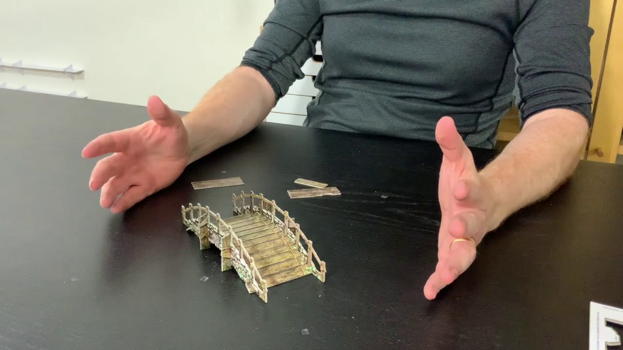 Fantasy Wargames assembly - Bridge