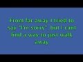 Dokken - Walk Away lyrics 