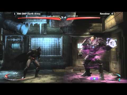 Injustice @ Paradise Lost - RM EMP Darth Arma (Batman) vs Revolver (Lex) [720p/60fps]