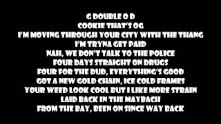 Wiz Khalifa - Everything,Everything (Lyrics On Screen) Ft: Berner, IamSu!, J.R. Donato & Kool John