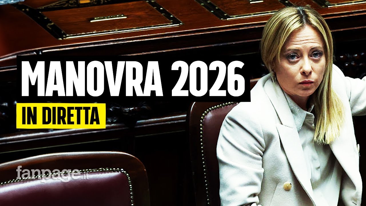 Manovra 2026 alla Camera, la fiducia e le dichiarazioni di voto in diretta