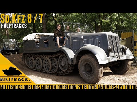 Going for a drive Sd.Kfz 7 and  8 - Militracks 2019.