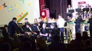 Rosemount High (Montreal) Junior Stage Band - One for Daddy-O (Spring show 2016)