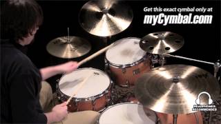 Video thumbnail for Sabian 16" HH Medium Thin Crash Cymbal (11607-1072809K) by Memphis Drum Shop