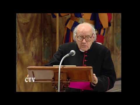 Discorso di Domenico Bartolucci a Benedetto XVI - Cappella Sistina, 24 giugno 2006