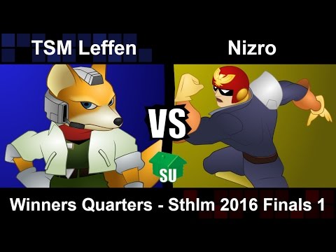 TSM Leffen (Fox) vs Nizro (Captain) - Winners Quarters Sthlm 2016 Finals 1