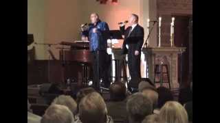 Singer/Songwriter, Don Teesdale with World Renowned Irish Tenor, Ronan Tynan.    October 5, 2014