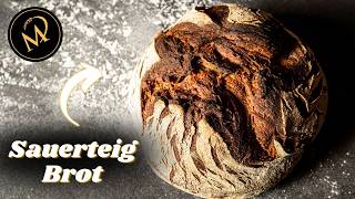 Rustikales Gotthelf Brot - Einfaches, traditionelles Sauerteig Landbrot