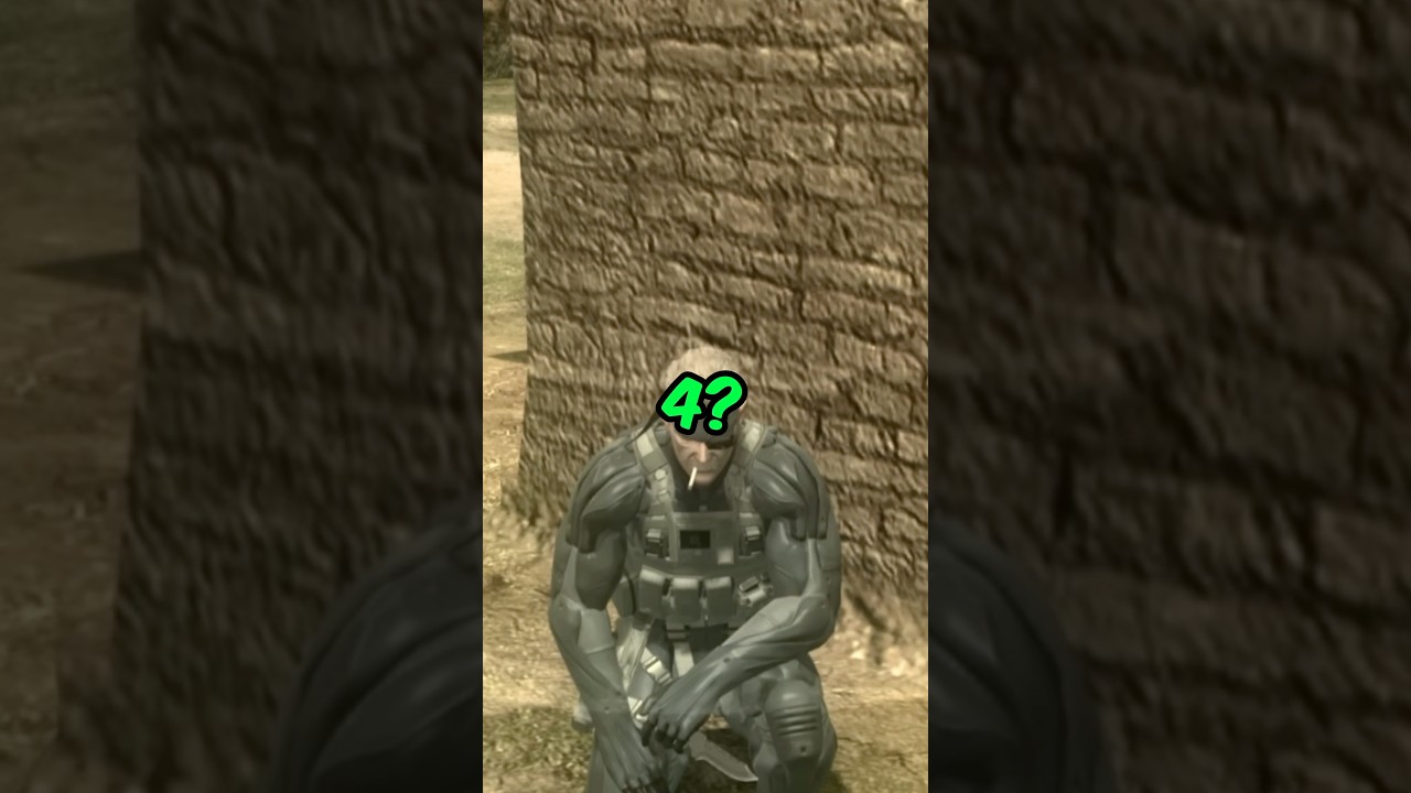 Did you know about these incredible details in Metal Gear Solid 4? #videogames #metalgearsolid