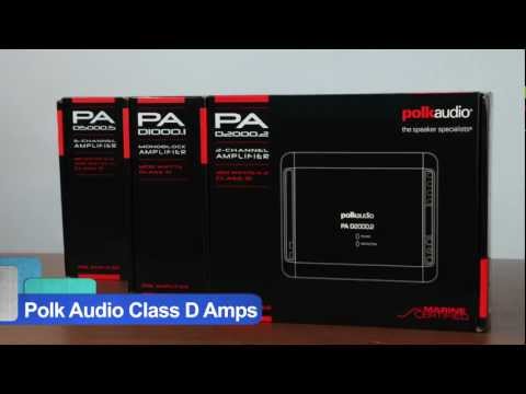 Polk Audio db Series Amplified Full-Range System w/ FREE Power Wiring Kit & RCAs-video