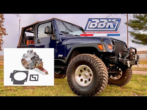 DETAILED VIDEO! BBK Performance 62mm Throttle Body INSTALL JEEP 4.0