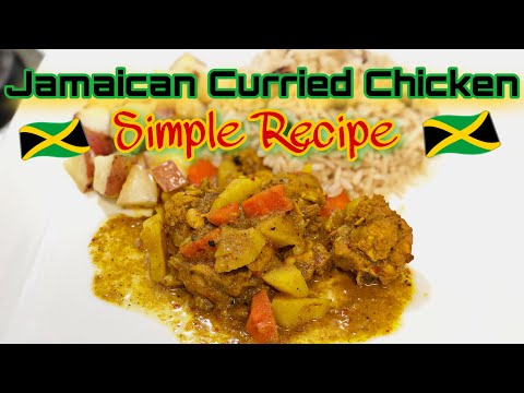 A JAMAICAN CURRIED CHICKEN RECIPE FOR ANYONE | How to cook Jamaican curry chicken