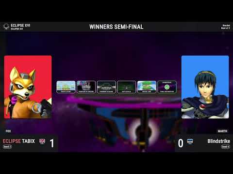 TABIX (Fox) vs Blindstrike (Samus, Marth) | Eclipse XVI - Winners Semi-Final