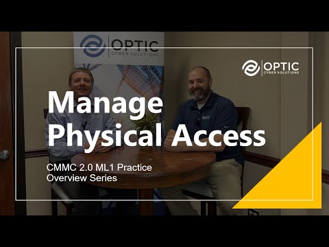 Manage Physical Access (PE.L1-3.10.5)