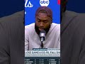 Celtics Guard Jaylen Brown: "It just wasn't our time." #shorts