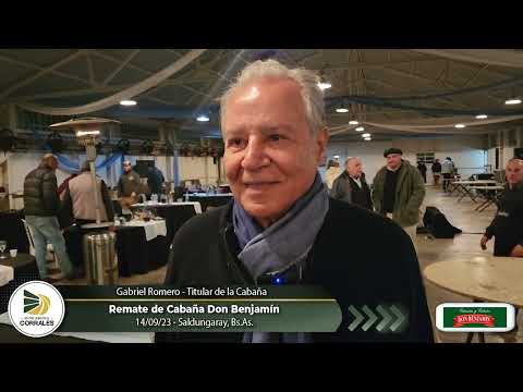 14-09-23 - Gabriel Romero - Titular de Cabaña Don Benjamín - Saldungaray, Bs.As.