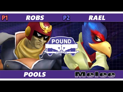 Pound 2021 - Robs (Falcon) Vs. Rael (Falco) SSBM Melee Tournament