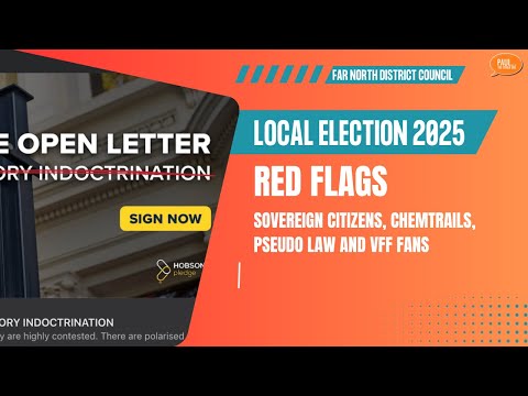 Paul's Hard Right Red Flags - Far North District Council