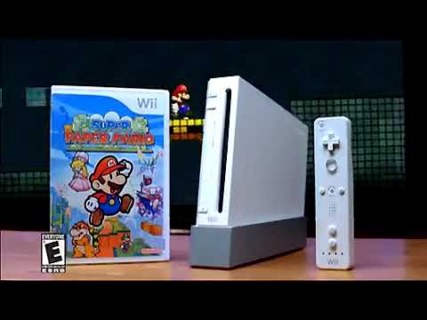 Super Paper Mario - Super Paper Mario - Pub Américaine (Wii)