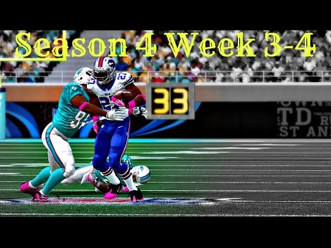 Madden 15 Career Mode - Season 4 - Week 3 & 4