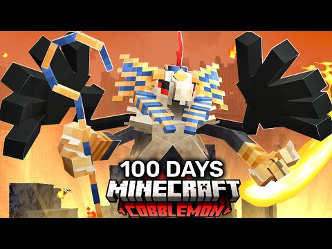 I Spent 100 Days in FUSION POKÉMON Minecraft VS. my Rival! (Duos Cobblemon)