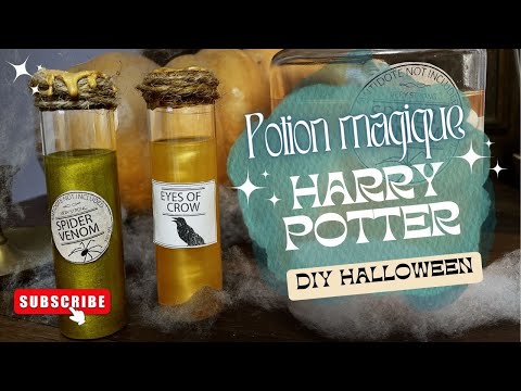 DIY Potion Magique Harry Potter : ensorceler votre déco