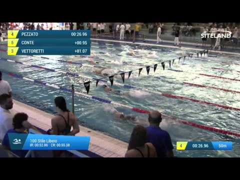 Eliminatorie 1 dei 100 Stile Libero  Assoluti Femmine Agonisti - 18 Memorial  Chiara Giavi
