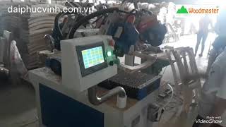 Máy khoan và cấy sò tựa ghế CNC
