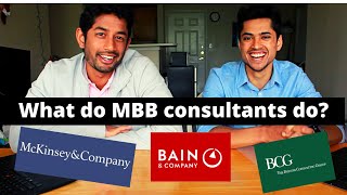 What do MBB consultants actually do? | Bain consultants explain